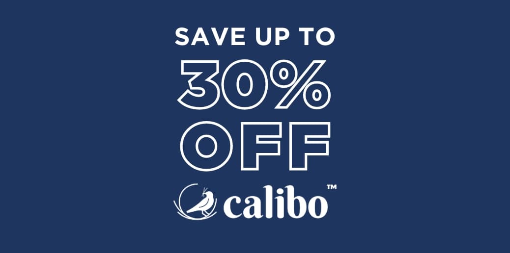 Save Up To 30% off Calibo