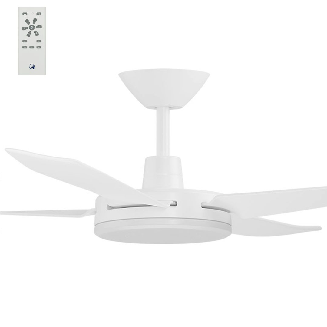 White Calibo Enviro 60" (1530mm) DC Ceiling Fan with Remote