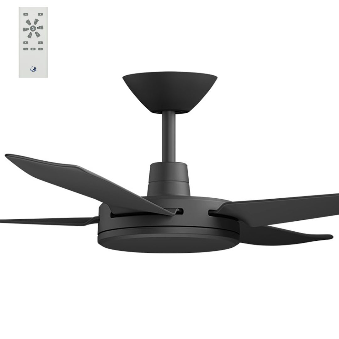 Black Calibo Enviro 60" (1530mm) DC Ceiling Fan with Remote