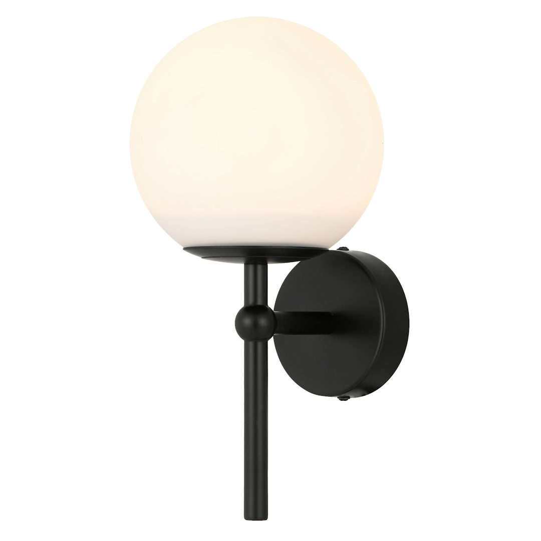 Black & Opal Eterna Telbix Handcrafted Wall Lamp (E27)