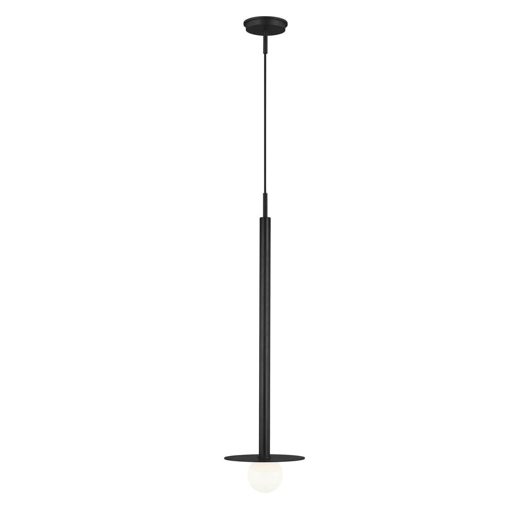 Black Kelly Wearstler Nodes 1 Light Large Pendant by Visual Comfort Studio