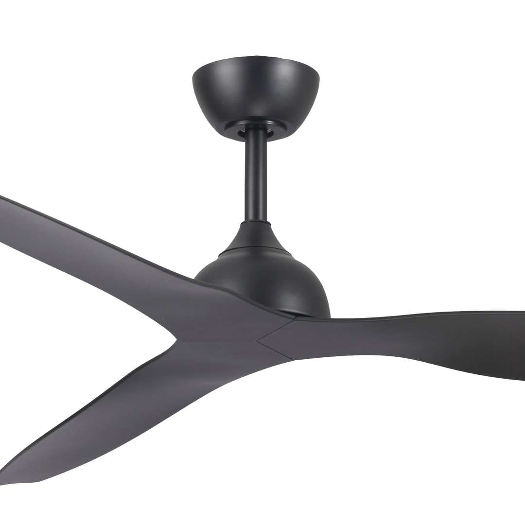 Black Fanco Eco Style DC 52" Ceiling Fan With Remote