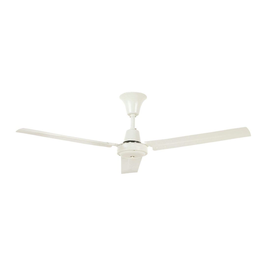 48" J-Hook White Brilliant Airmotion Ceiling Fan