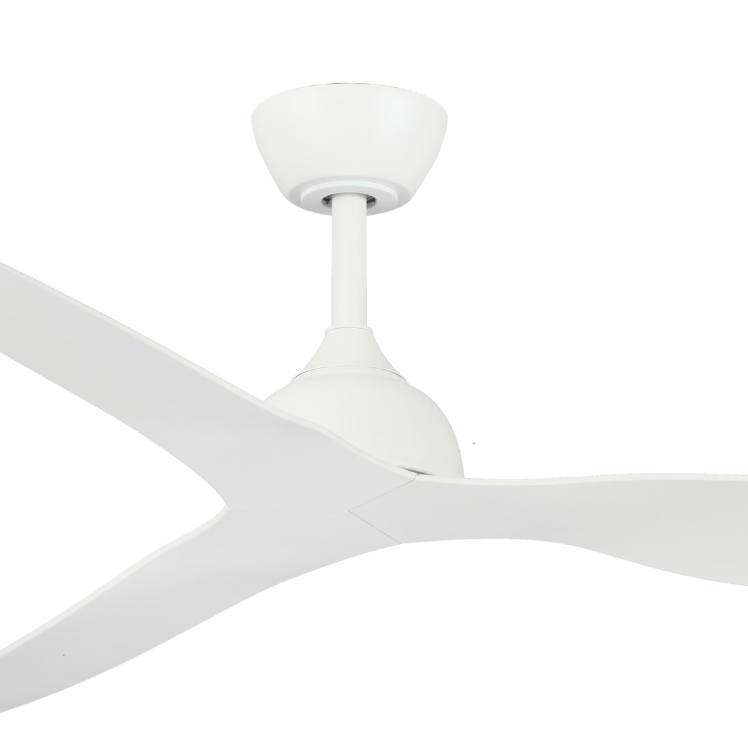 White Fanco Eco Style DC 52" Ceiling Fan With Remote