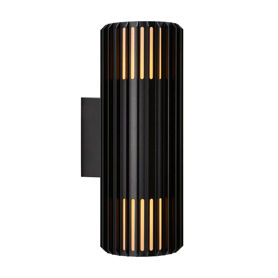 Black Nordlux Aludra Up/Down IP54 Wall Light