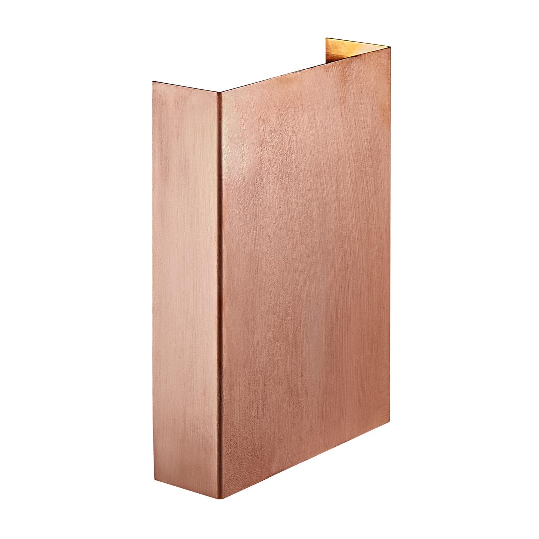 Copper Nordlux Fold 15 IP54 Up/Down Wall Light