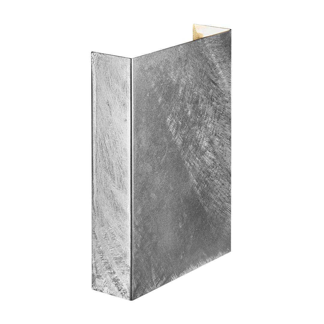 Galvanised Nordlux Fold 15 IP54 Up/Down Wall Light